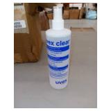 Box of Uvex S463 Lens Cleaning Solution, Uvex Clear, 16 Oz Bottles