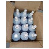 Box of Uvex S463 Lens Cleaning Solution, Uvex Clear, 16 Oz Bottles