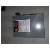 Box of SQUARE D D211N 30 Amps AC 240VAC Single Throw Safety Switch 2PST, AMOUNT UNKNOWN