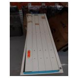 5-Drawer Flat File, 46-3/4"W x 35-3/8"D x 16-1/8"H, Putty