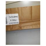 5-Drawer Flat File, 46-3/4"W x 35-3/8"D x 16-1/8"H, Putty