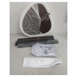 Offex Chula Vista Contempoary Triangular Shape Bunching Table