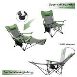 Folding Outdoor Lounge Chair Multi-functional Office Lunch Break Chair
