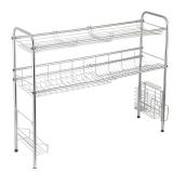 OVER SINK DISH RACK, 2 TIER