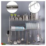 OVER SINK DISH RACK, 2 TIER