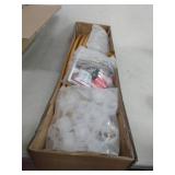 LANGXUN Large Size Golden Metal Round Balloon Arch kit