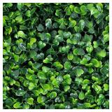Goasis Lawn Artificial Hedge Boxwood Fence Plant