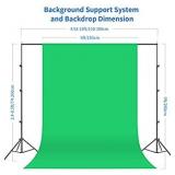 Neewer 2.6M x 3M/8.5ft x 10ft Background Support System MSRP $195.99