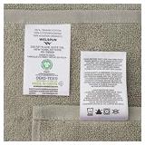 Welhome Hudson 100% Pure Organic Cotton 4 Pack Hand Towels