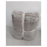 Welhome Hudson 100% Pure Organic Cotton 4 Pack Hand Towels