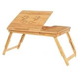 SONGMICS Bamboo Laptop Desk