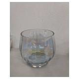 Godinger Monterey Iridescent Punch Bowl Size One Size - Blue