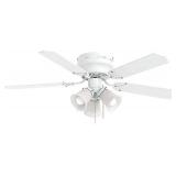 Inlight Indoor Low Profile Ceiling Fan with 3 LED Lights