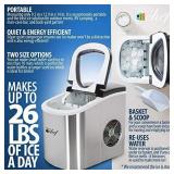 Deco Rapid Portable Automatic Electric Countertop Ice Maker