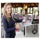 Deco Rapid Portable Automatic Electric Countertop Ice Maker