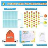 ETOVO Kids Fort Building Kit 140 Pieces