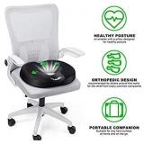 Donut Pillow for Tailbone Pain - Memory Foam Car Office Chair Seat Cushion - Hemorrhoid Cushions Relief Support Bed sores , Prostate , Coccyx , Sciatica , Pregnancy , Postpartum