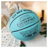 To My Son - Always Hold Your Head Up High Personalized Basketball