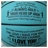 To My Son - Always Hold Your Head Up High Personalized Basketball