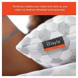 Layla Sleep Kapok Pillows | Cooling Capabilities | Natural Fill | Comfortably Adjustable | Airy Cloud Feel for Refreshing and Balanced Sleep | Size: Standard/Queen