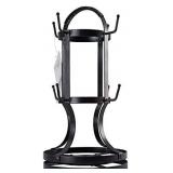 Gourmet Basics by Mikasa 5158729 Metal Rotating 8-Cup Mug Tree, Antique Black