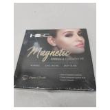 Upgraded 3D Magnetic Eyelashes Kit, Reusable Magnetic Eyelashes with Eyeliner,Magnetic Eyeliner and Magnetic Eyelash-No Glue Needed (5-Pairs)