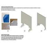Plexiglass Shield, 32.5"Ã25"