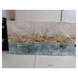 Large Canvas Painting, 59"Ã29.5"