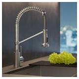 Bolden Single-Handle Pull-Down Sprayer Kitchen Faucet with Dual Function Sprayhead in Stainless Steel