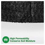 Amagabeli 5.8oz 6ftx300ft Weed Barrier Landscape Fabric Heavy Duty Ground Cover Weed Cloth Geotextile Fabric Durable Driveway Cover Garden Lawn Fabric Outdoor Weed Mat