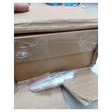 BAMEOS Floating Shelf,Wall Shelf,Decor Wall Mounted Shelves,Hanging Shelf Set L24xW6 for Kitchen Living,Kitchen,Room Bathroom Bedroom Storage