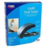 Carex Uplift Premium Seat Assist Plus With Memory Foam - Chair Lift And Sofa Stand Assist - 70% Seat Lift Assistance Up To 350lbs