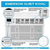 Emerson Quiet Kool - 350 Sq. Ft. Window Air Conditioner - White