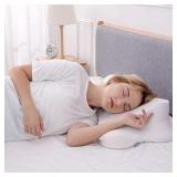 Sunolga Cervical Pillow Memory Foam Contour Sleeping Pillow for Side Sleeper, Back and Stomach Sleep, Neck Pillow to Relieve Neck Pain and snoring