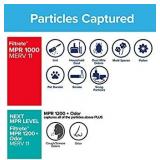 Filtrete 14x25x1, AC Furnace Air Filter, MPR 1000, Micro Allergen Defense, 2-Pack (exact dimensions 13.781 x 24.781 x 0.84)