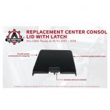 Center Console Lid Replacement Kit With Latch - Fits Chevy Silverado, Avalanche, Tahoe, Suburban, GMC Sierra, Yukon, XL 1500, 2500 2007-2014 - Replaces# 20864151, 924835, 20864153, 20864154
