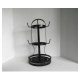 Rotating Metal Mug Holder Rack