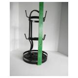 Rotating Metal Mug Holder Rack