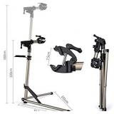 CXWXC Bike Repair Stand -Shop Home Bicycle Mechanic Maintenance Rack- Whole Aluminum Alloy- Height Adjustable (rs100)