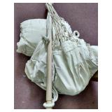 ONCLOUD Hanging Rope Hammock Chair Swing Seat for Yard, Bedroom, Patio, Porch, Indoor / Outdoor - 2 Seat Cushions Included (Beige)