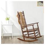 B&Z KD-22N Rocking Chairs Wood Porch Furniture Outdoor Indoor Natural OAK