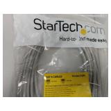 StarTech 35 ft Gray Snagless Cat6 UTP Patch Cable