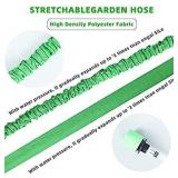 Expandable Garden Hose, 100ft Strongest Expanding Garden Hose with Triple Layer Latex Core & Latest Improved Extra Strength Fabric Protection for All Your Watering Needs Improved Design