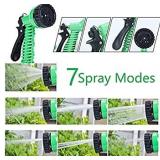 Expandable Garden Hose, 100ft Strongest Expanding Garden Hose with Triple Layer Latex Core & Latest Improved Extra Strength Fabric Protection for All Your Watering Needs Improved Design