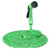 Expandable Garden Hose, 100ft Strongest Expanding Garden Hose with Triple Layer Latex Core & Latest Improved Extra Strength Fabric Protection for All Your Watering Needs Improved Design