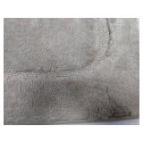 Oliver Brown Terry Memory Foam 20" x 32" Bath Rug, Linen