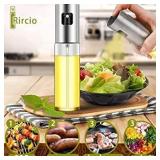 Olive Oil Sprayer for Cooking, 100ml Oil Sprayer Mister, Food-Grade Glass Oil Spray Bottle, Olive Oil Spray for BBQ/Making Salad/Baking/Frying Kitchen