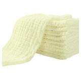 Muslin Burp Cloths for Baby varies from stock photo Set of 4