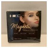 Upgraded 3D Magnetic Eyelashes Kit, Reusable Magnetic Eyelashes with Eyeliner,Magnetic Eyeliner and Magnetic Eyelash-No Glue Needed (5-Pairs