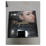 Upgraded 3D Magnetic Eyelashes Kit, Reusable Magnetic Eyelashes with Eyeliner,Magnetic Eyeliner and Magnetic Eyelash-No Glue Needed (5-Pairs